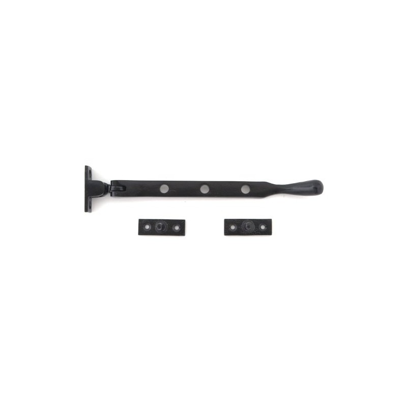 From The Anvil Black 8 Inch Cast Peardrop Stay