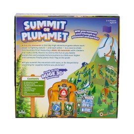Goliath Summit or Plummet Game | Includes A Giant 13-Inch Tall 3D Mountain