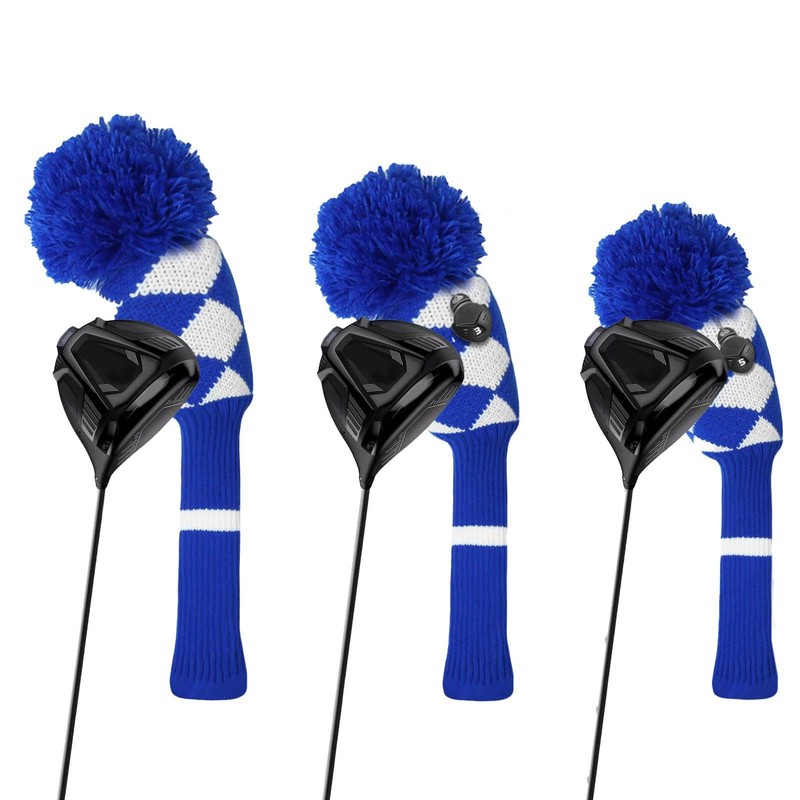 Golf Club Head Covers - Golf Headcover Set Golf Head