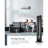 Uthfy Oscillating Tower Fan with Remote, Electric Standing Tower Fan