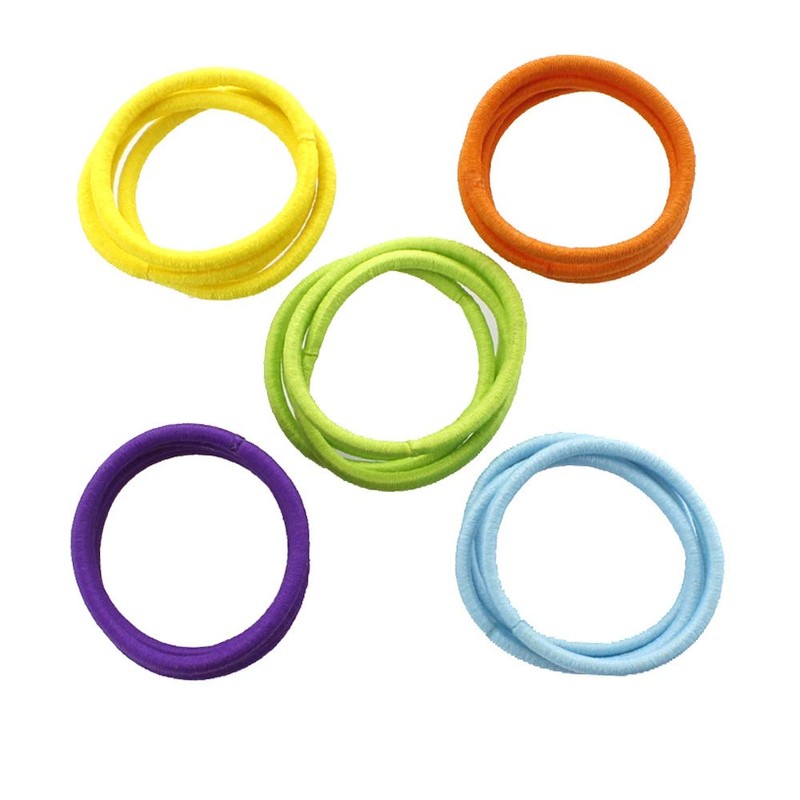 My Lello Hair Elastics Hair Ties, Professional Grade Ponytail Holders