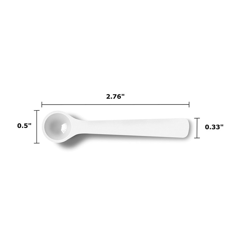 1/16 Teaspoon (1/16 tsp) Measuring Spoons - 0.3 mL Scoops