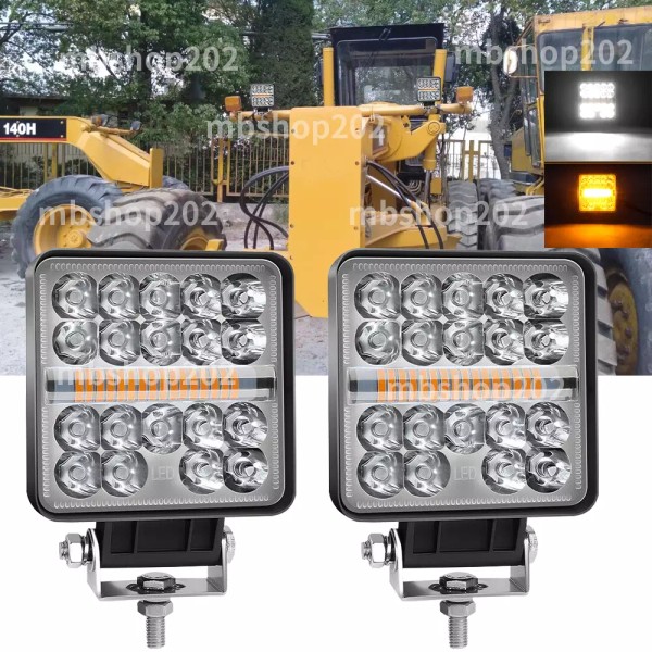 mbshop202 Flood LED Worklamp Fit Caterpillar CAT 140H 143H 14H