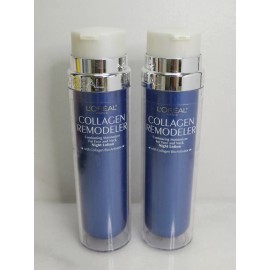 L'Oréal L'OREAL COLLAGEN REMODELER CONTOURING MOISTURIZER NIGHT LOTION 1.7 OZ SET OF 2