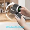 Portable Compact Handheld Fan, 3600mAh, USB Rechargeable Battery Operated, 5