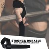 Leatherific | Leather weight Lifting Wrist Straps | Set of