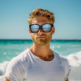 Polarized Fit Over Glasses Sunglasses for Women Men GSP2328-P-01-33