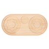 Salt Rimmer Pine Wood Sugar Rimmer Waterproof Holder Bar Tool