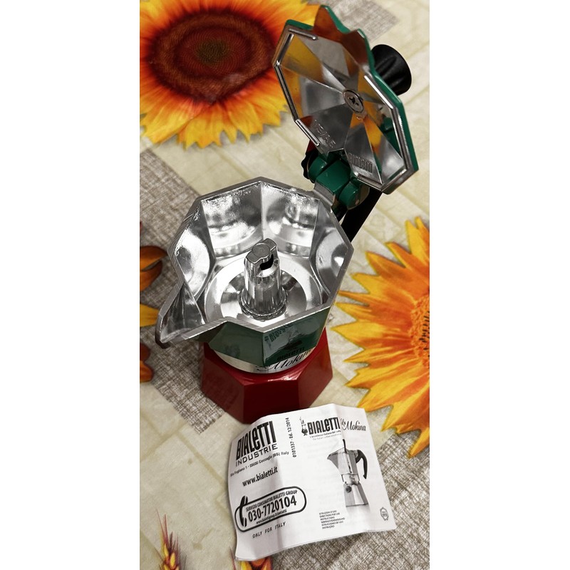 Bialetti 0005650 La Mokina Tricolore