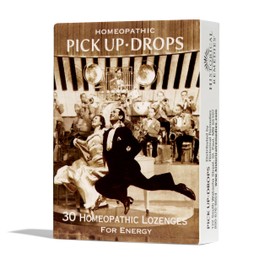 Historical Remedies Pick Up Drops (1 Pack) | Vegan & Gluten-Free Homeopathic Lozenges for Energy Support | Organic Lemon Flavor