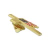 PinMart American Flag Gold Cross Religious Military Patriotic Lapel Pin