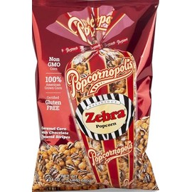 Gourmet Popcorn Snacks, Zebra, 24 ounces
