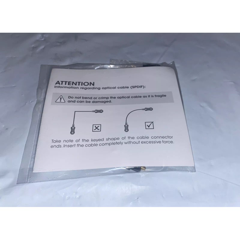 Vizio Sound Bar 1018-0000590 Digital Optical Cable Same As Pictures