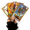 Witchy Cauldron Large Tarot Cards –Based on The Classic Rider