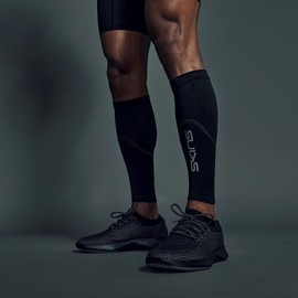 [Skins] Calf Compression Wear, Compression Calf Tights, SERIES-3 Unisex MX Calf Sleeve 18301370, Black, M, 2023 Black