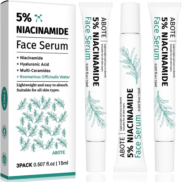 Travel Skincare 5% Niacinamide Serum with 4% Rosemary Extracts -