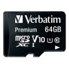 Verbatim Tarjeta de memoria Verbatim 44084 Premium con adaptador SD