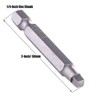 Gasea 3 Sets 2" Magnetic Square Head Screwdriver Bits 1/4"