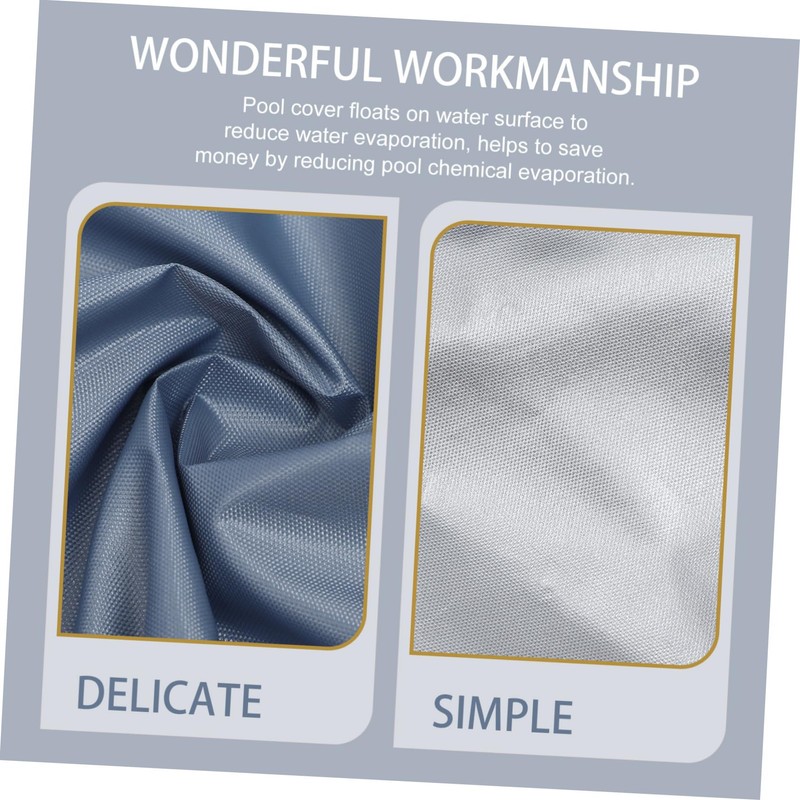 Levemolo Solar Pool Cover Bath Pool Protector Oxford Fabric Easy