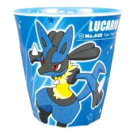 Tees Factory PM-5525509LR Cup Pokemon Melamine Cup Starlight Lucario 9.1 fl oz (270 ml)