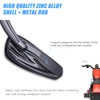 DREAMIZER Motorcycle Rear View Mirrors Handlebar Side Mirrors for Street