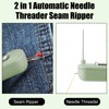 FENGWANGLI Needle Threaders, 2 in 1 Plug-in Needle Threader Seam