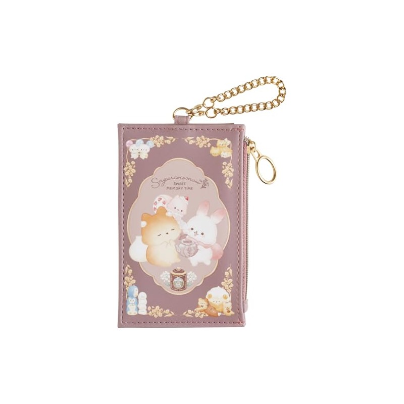 San-X Sugar Cocomu "Sweet Memory Time" Pass Case with Coin