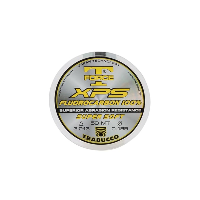 Trabucco Fishing Schunr Fluorocarbon XPS T-Force 0.145 mm 50 m