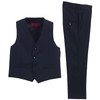 2 Piece Kids Boys Navy Vest and Pants Formal Set,