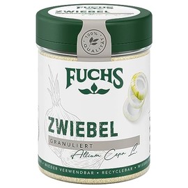 Fuchs Spices - Granulated Onion - Spice for Sauces or Pasta Dishes - Natural Ingredients - 70 g in Reusable, Recyclable Tin
