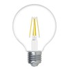 GE Relax LED Light Bulbs, 60 Watt, Soft White, G25