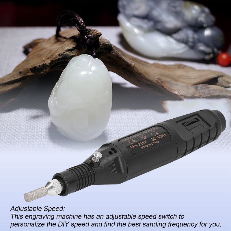 USB Powered Engraving Machine with 5 Grinding Bits, Mini Rotary