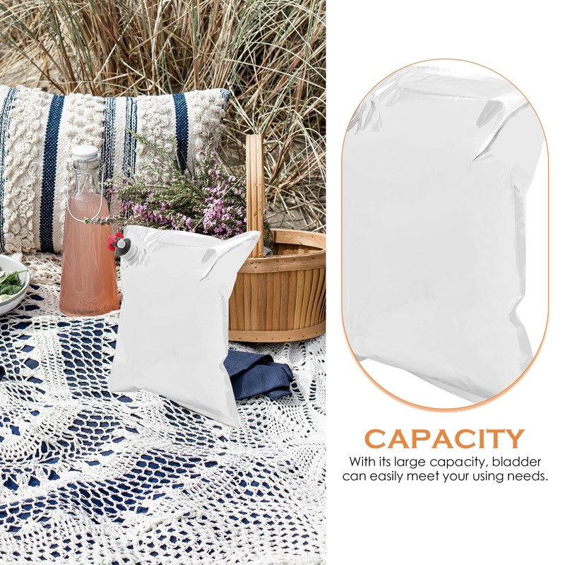 MAGICLULU 10pcs Wine Purse Refill Bags Refill Bladders 5L Refill