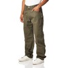 Dickies Mens Relaxed Fit Sanded Duck Carpenter Jeans, Moss Green,