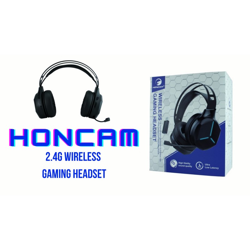Honcam 2.4 g Wireless Gaming Headset