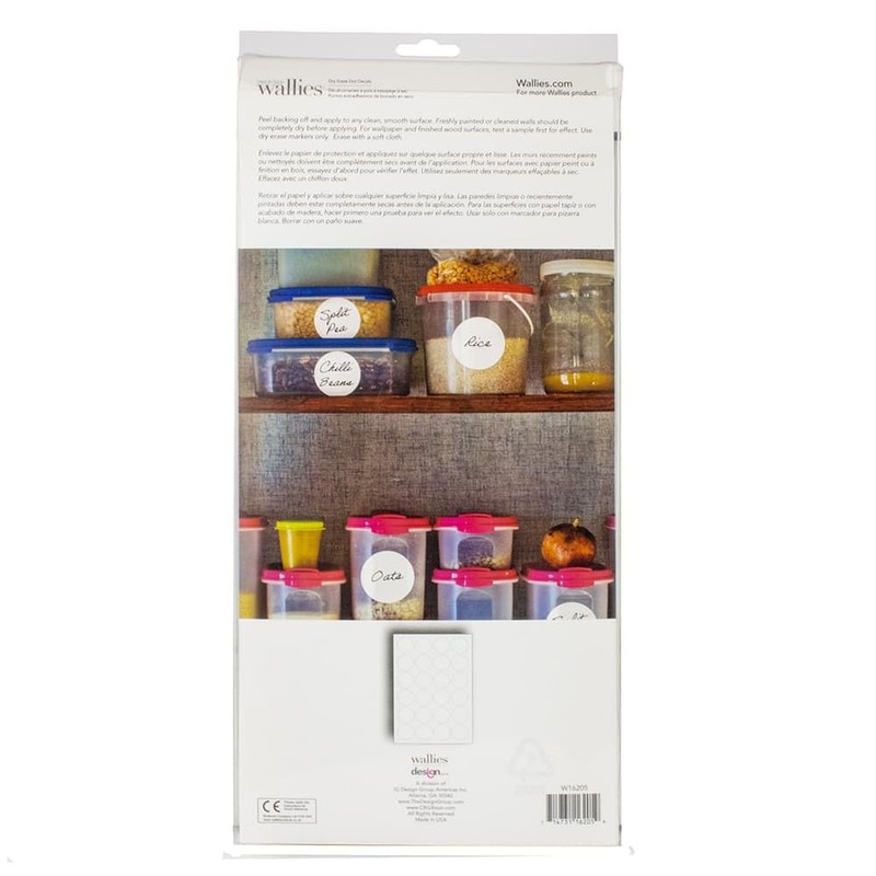 Wallies Dry Erase Label Dots (W16205)