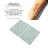 100pcs Tattoo Aftercare Bandage Waterproof Thin Clear Stretchy Breathable Cuttable