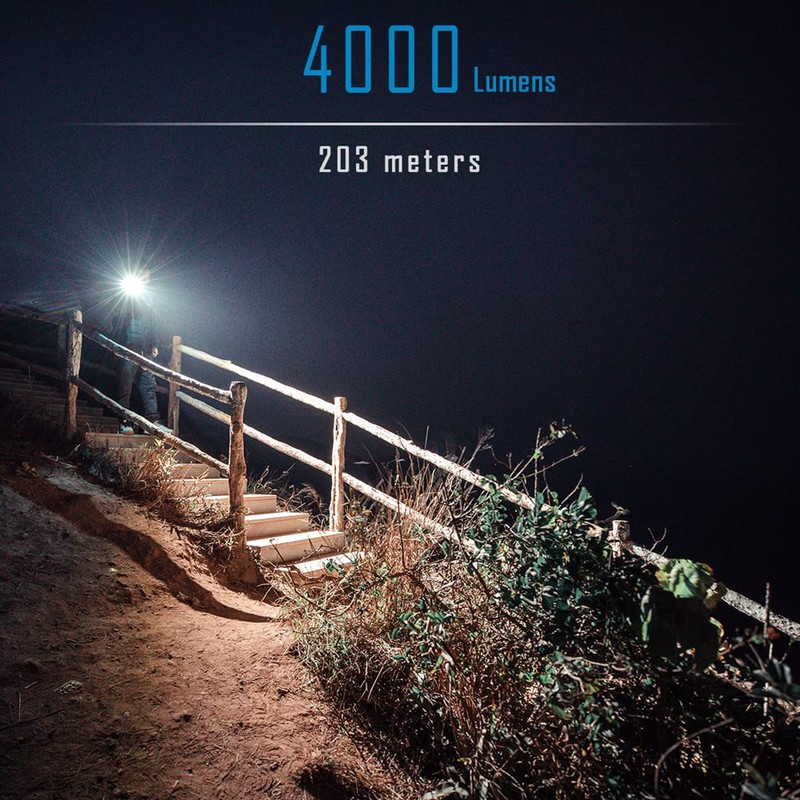 IMALENT LD70 Brightest EDC Flashlight, High Performance 4000 lumens Mini