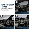 ELI73 Steering Wheel Lock for Cars & Vans - Car