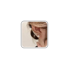 Inilbran Boho Crystal Wing Ear Climber Earrings Vintage Pearl Wing Ear Cuff Wrap Earrings Gold CZ Angel Wing Cuff Earrings Bling Wing Crawler Climber Earrings Jewelry for Women and Girls(Right)
