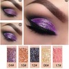 Black Liquid Glitter Eyeshadow & Eyeliner - Shimmer Sparkly Smudge-Proof