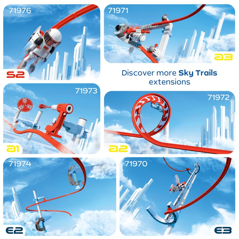 Sky Trails | Flip Rail | Construction toy for dynamic