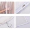 Protector Funda Ropa Traje 5pzs Guardar Cubrepolvo Colgante Bolsa Portatraje