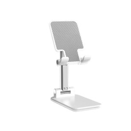 Smartphone Stand, Foldable Height Adjustable Phone Stand, Scalable Angle Adjustable for Smartphones and Tablets, Anti-Slip