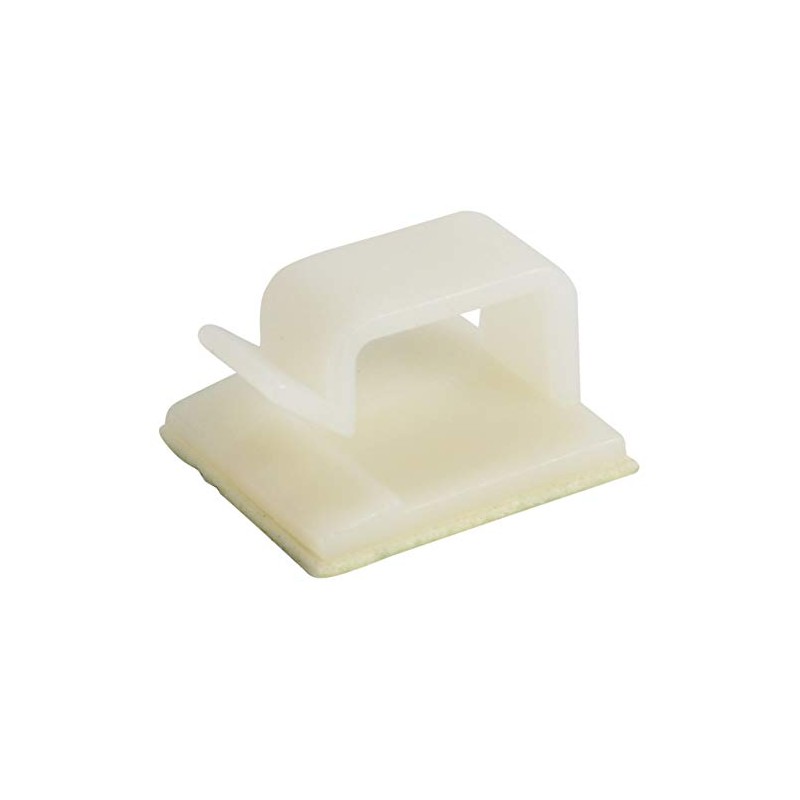 JacobsParts V5 Simple Adhesive Cable Routing Clip for Cord Management,