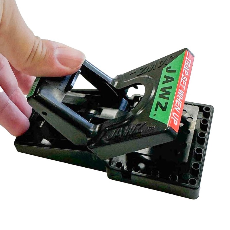 JT Eaton 409 Jawz Indoor Plastic Mouse Trap for Solid