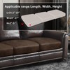 ANARACHON Leather Look Couch Cushion Covers Sofa Seat Slipcovers Sets