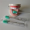 Munkcare Disposable Oral Foam Tipped Swab Mouth Cleaning Swab, Green