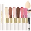 6 Colors Cream Contour Stick Makeup Contour Kit,Double-ended Cream Bronzer