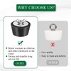 Set of 3 Pool Plugs in 3 Sizes (1", 1.5",